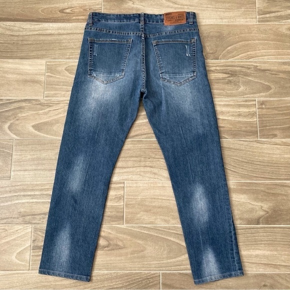 Stitches & Rivets Slim Fit Jeans | Size 32 - Picture 2 of 6